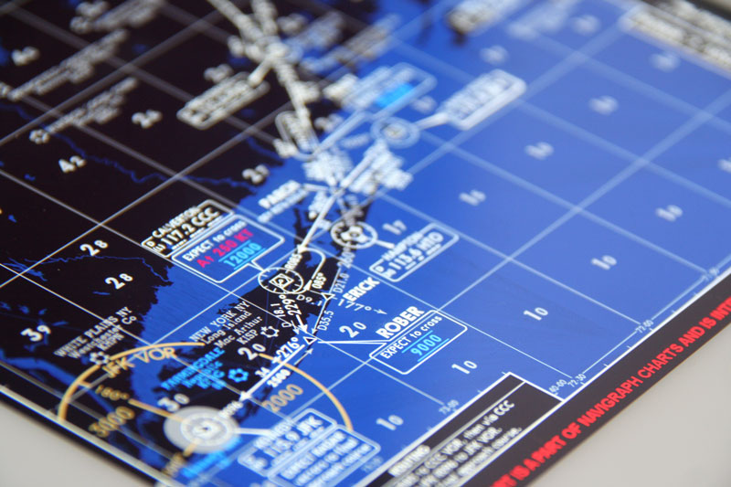 Worldwide and current Jeppesen charts